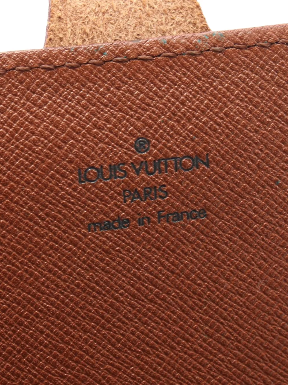 Pre-owned Louis Vuitton 1992 Cartesier Mm Monogram Canvas Cross Body Bag