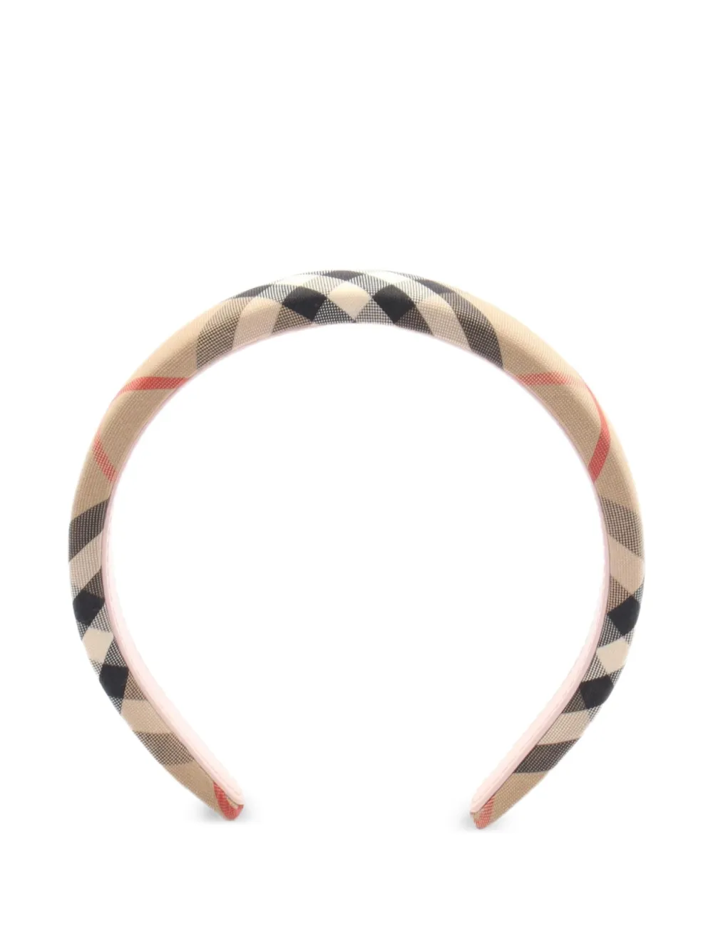 Burberry Pre-Owned 2010s checked fabric headband | Image 2