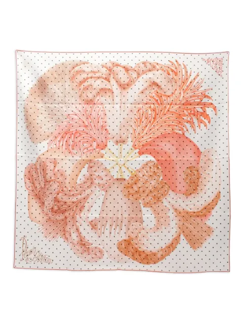 Hermès Pre-Owned 2010s Plumets Et Panaches silk scarf