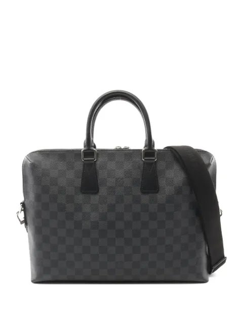Louis Vuitton Pre-Owned 2013 Damier Graphite Briefcase Bag