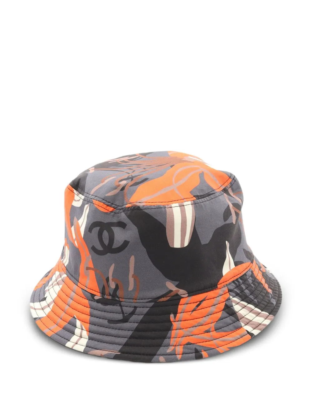 Pre-owned Chanel 1986-1988 Coco Mark Bucket Hat