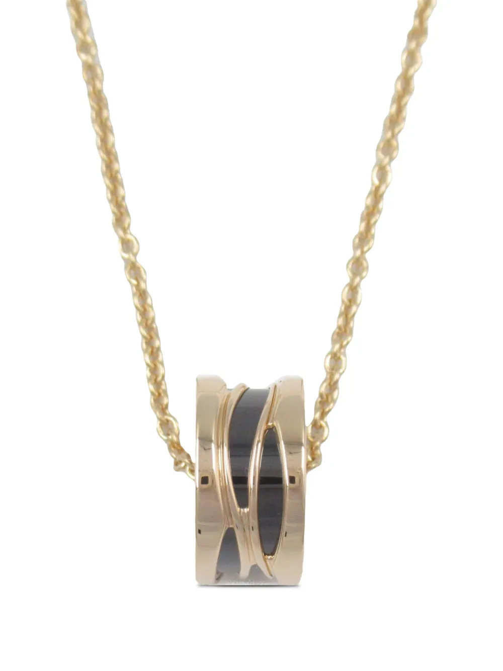 Bvlgari Pre-Owned 2010s 18K rose gold B.Zero1 necklace - ゴールドトーン Bvlgari Pre-Owned 2010s 18K rose gold B.Zero1 necklace - ゴールドトーン