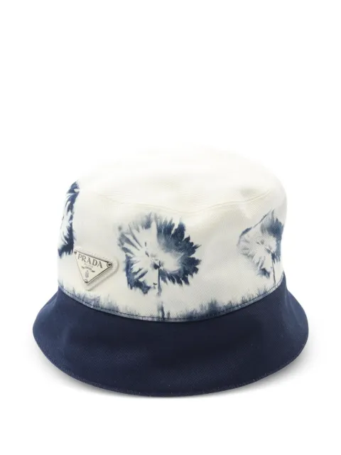 Prada Pre-Owned 2010s palm-print bucket hat
