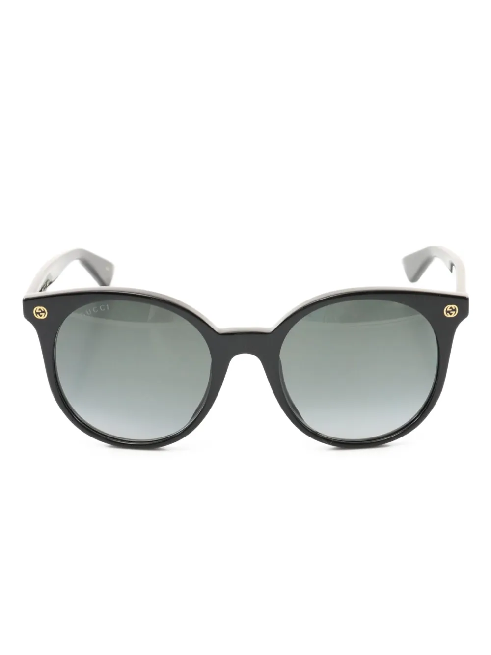 Gucci Pre-Owned 2020s Wellington cat-eye frame sunglasses | Black | Image 1