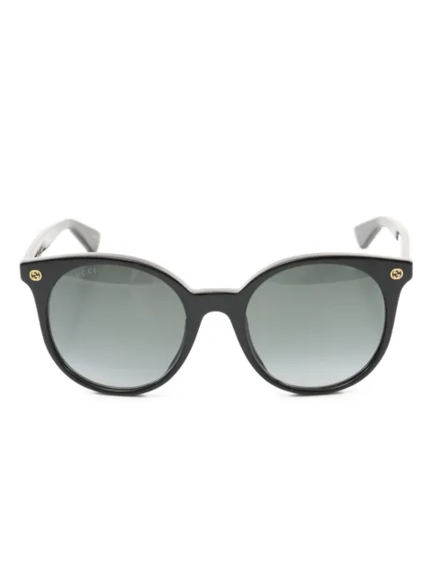 Gucci Pre-Owned 2020s Wellington cat-eye frame sunglasses