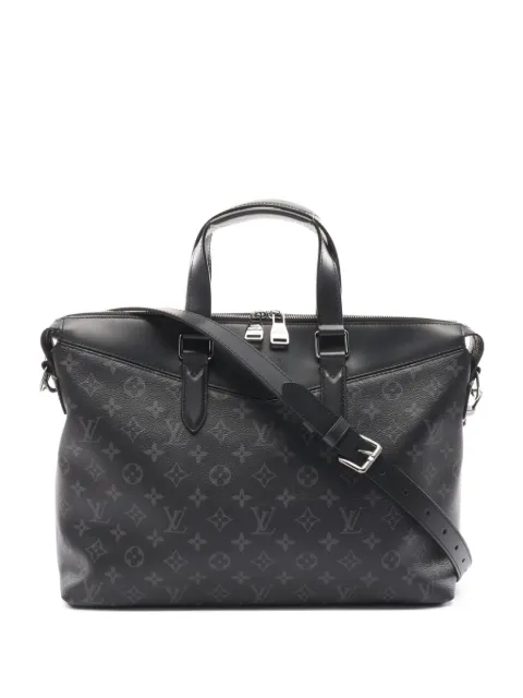 Louis Vuitton Pre-Owned شنطة أعمال 'إكسبلورر' بحمالتين 2020