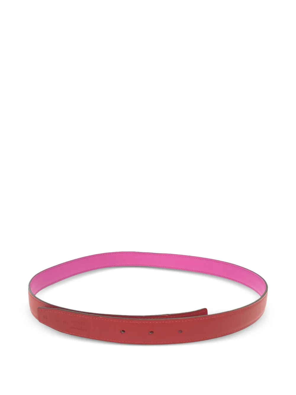Hermès Pre-Owned 2000s leather belt | Red | Image 1