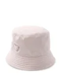 Prada Pre-Owned 2000s Triangle-logo bucket hat - Pink