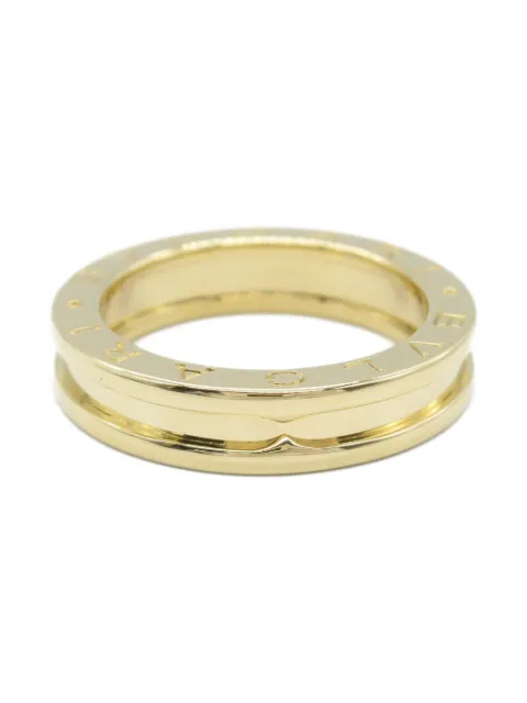Bvlgari Pre-Owned 10's 18kt yellow gold B-zero1 ring
