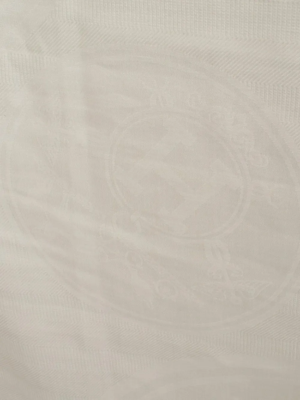 Pre-owned Hermes 2010s New Libris Cashmere-blend Scarf