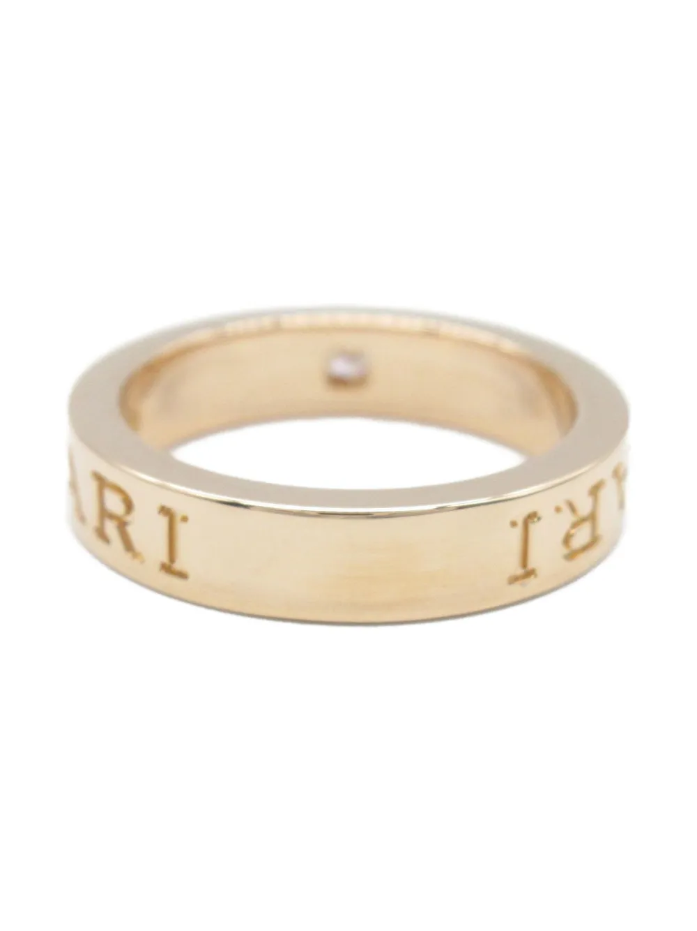 Bvlgari Pre-Owned anillo B.Zero1 en oro rosa de 18kt con diamante 2010 | Hombre | Image 2