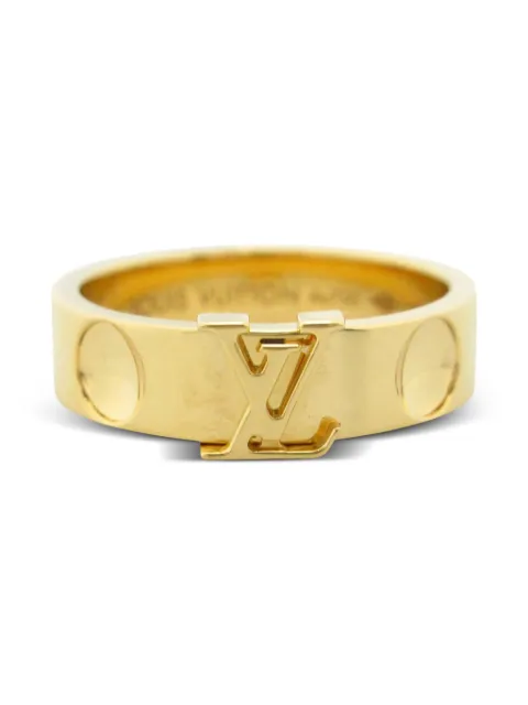 Louis Vuitton Pre-Owned anillo Empreinte en oro amarillo de 18kt 2024