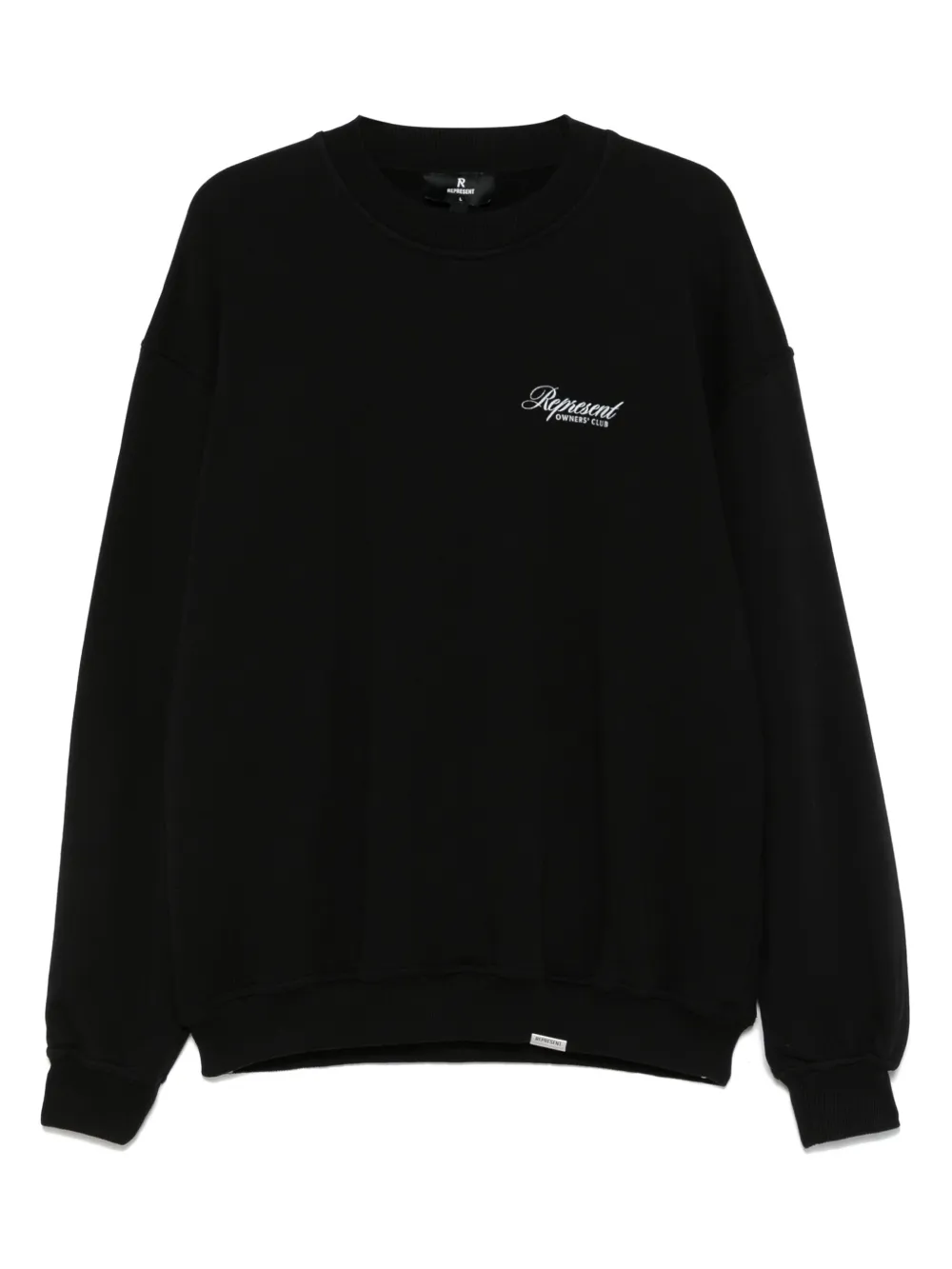 Represent cotton sweatshirt | Black | Image 1