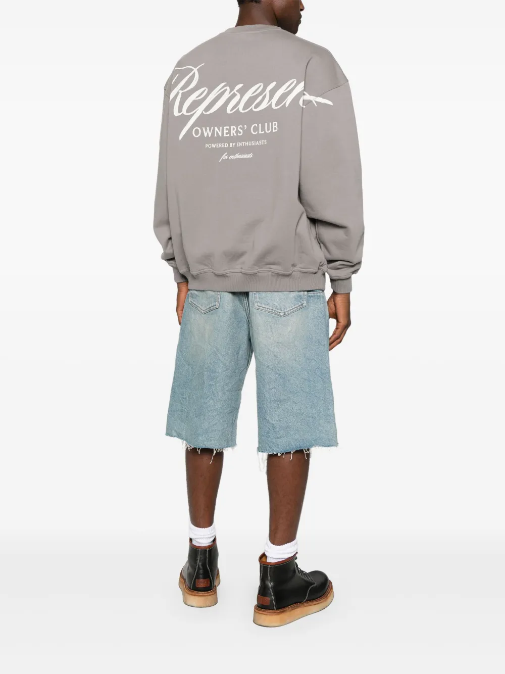 Represent logo-print sweatshirt | Sweatshirts | Image 2