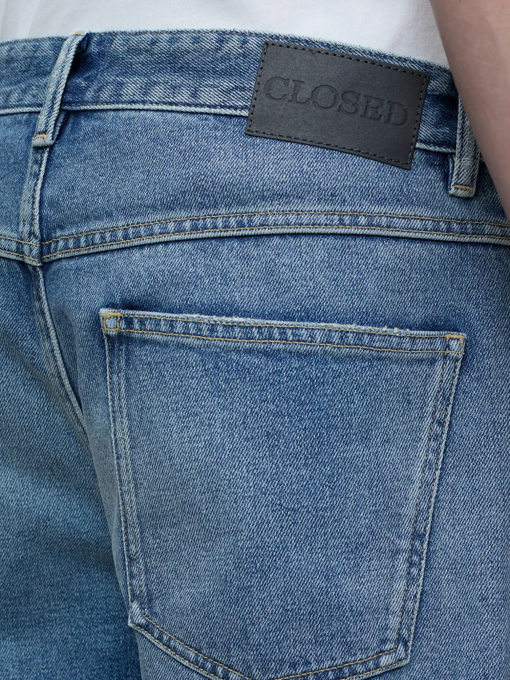 Closed Stretch-katoenen jeans Blauw