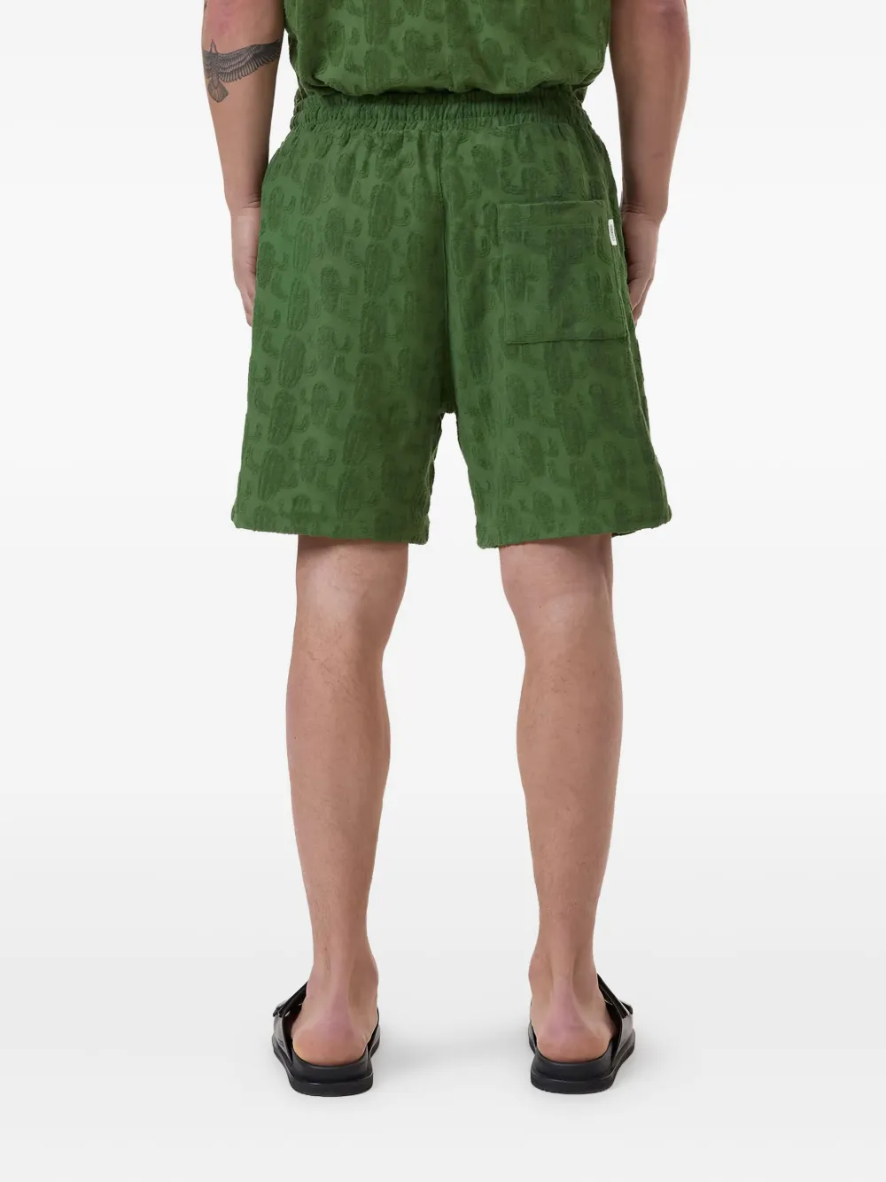 Closed Katoenen shorts Groen