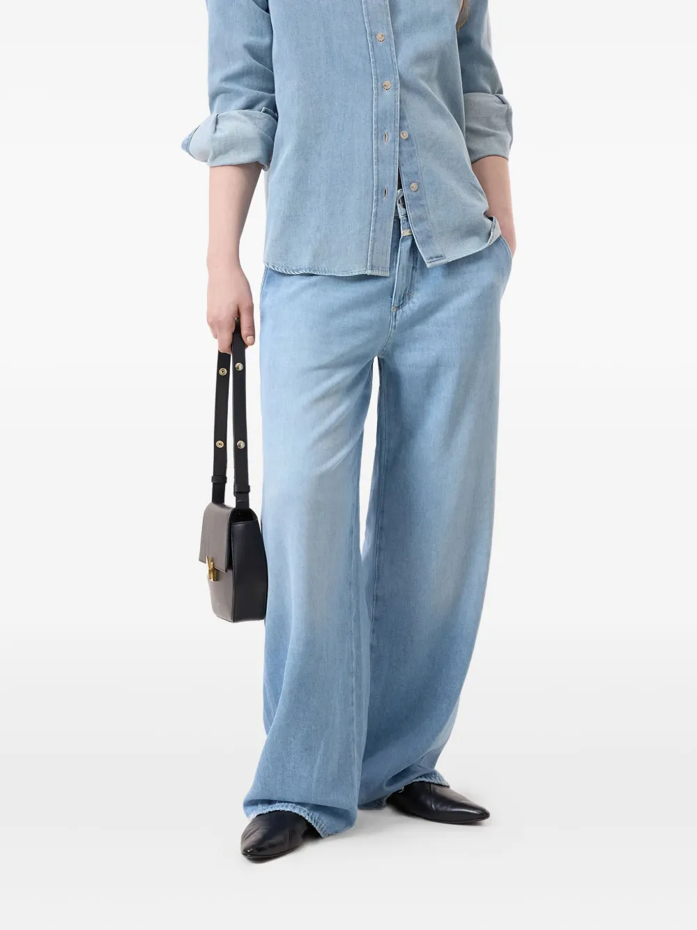 Closed Jeans van katoenblend Blauw