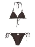 ZIMMERMANN Coco Texture Ring bikini - Brown