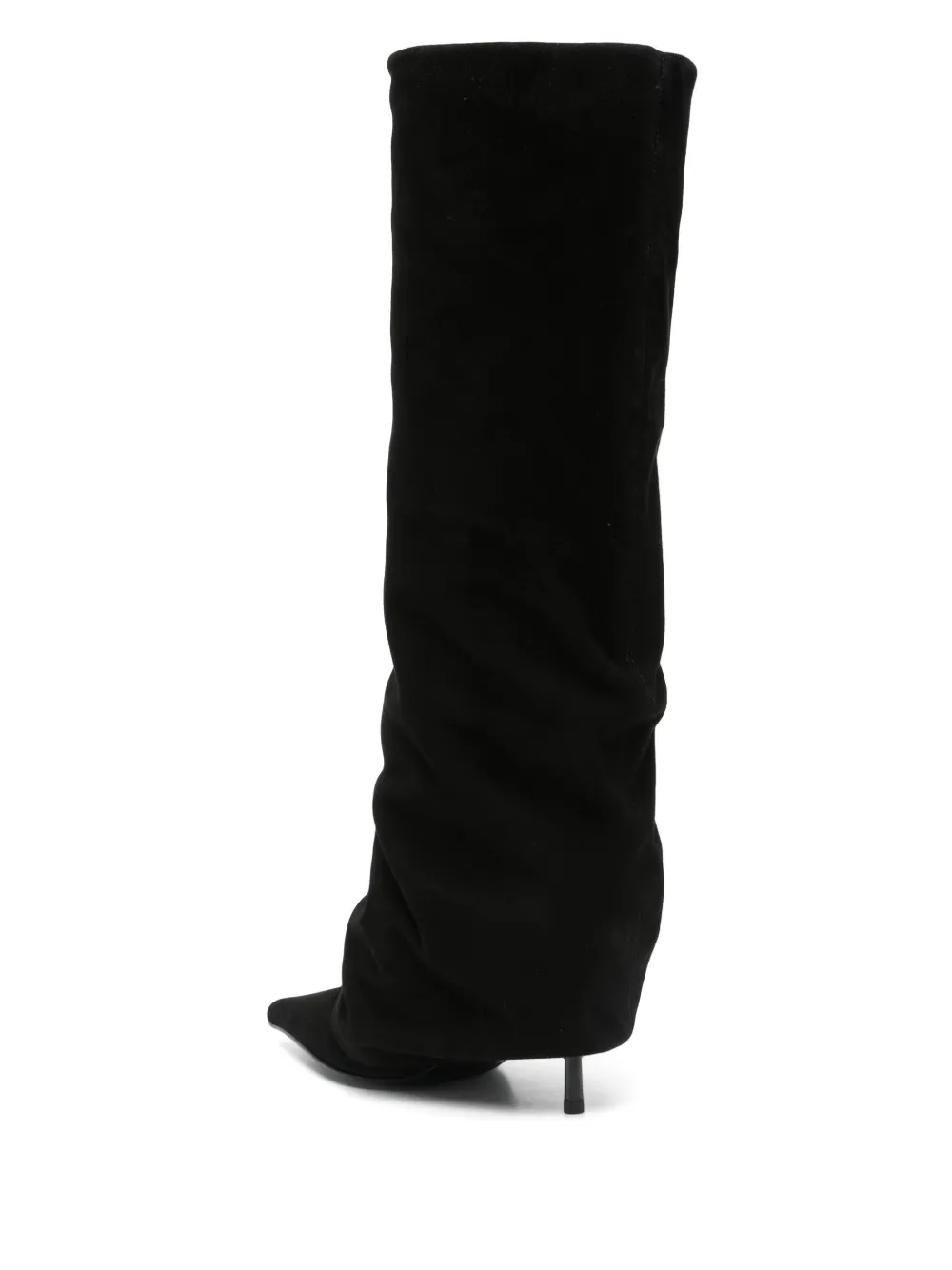 Le Silla 90mm suede knee boots Black