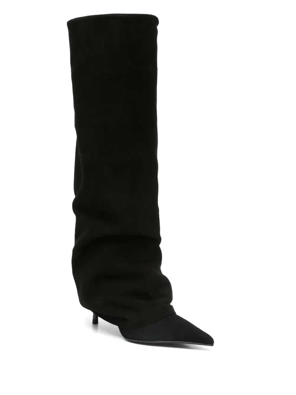 Le Silla 90mm suede knee boots Black