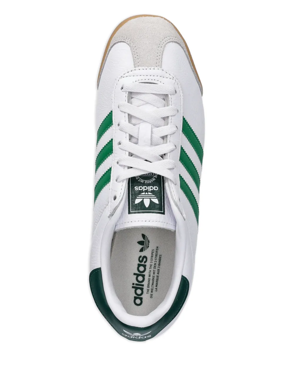 adidas K 74 leather trainers White