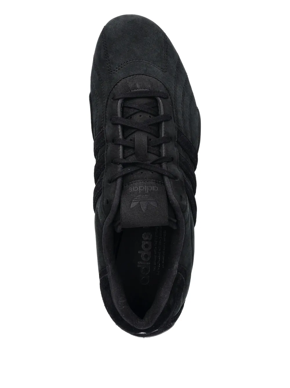 adidas Adiracer Lo suede three-stripe sneakers Zwart