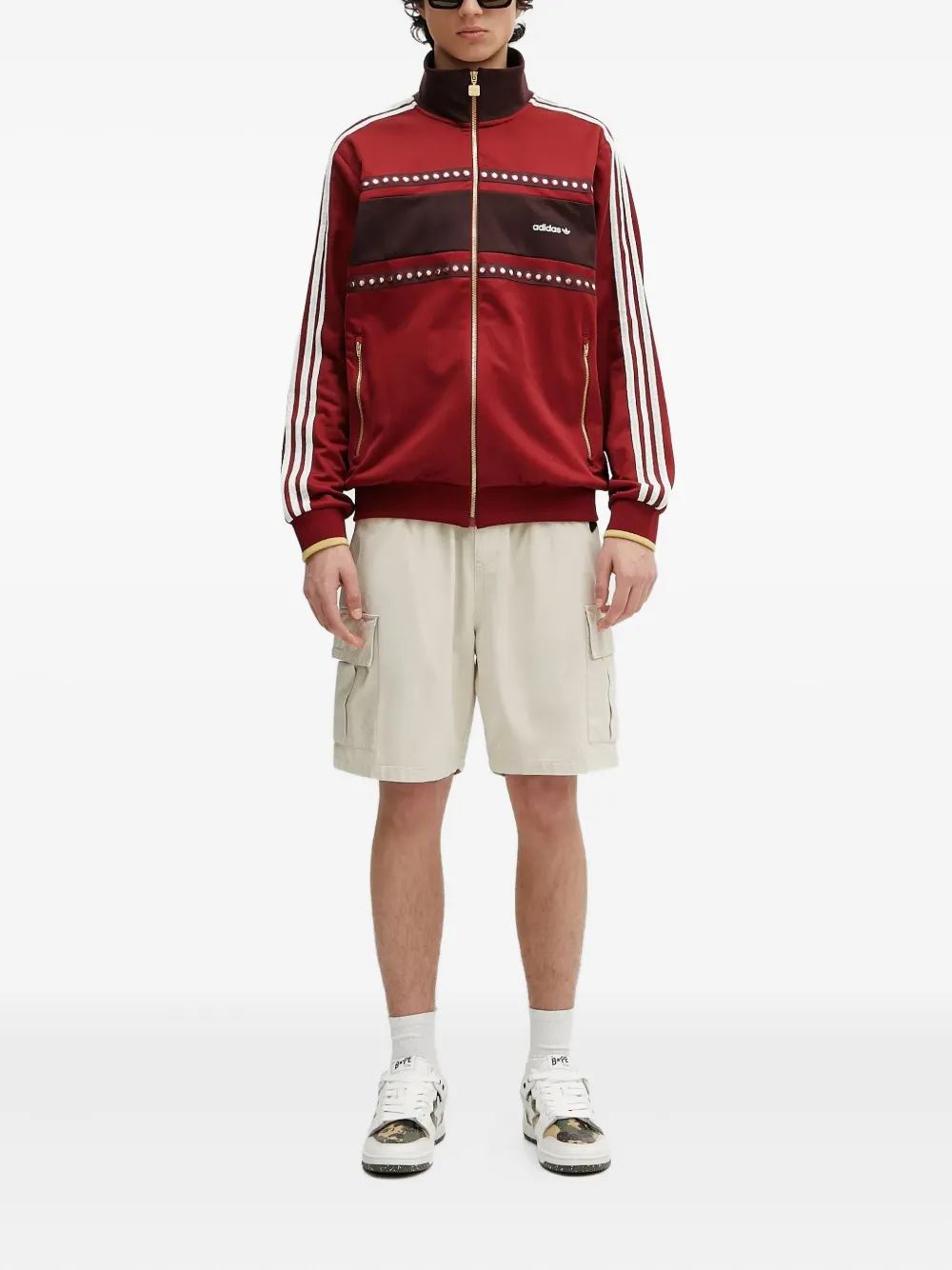 adidas Originals Retro Sport 3-Stripes track sweatshirt | Sweatshirts | Image 2