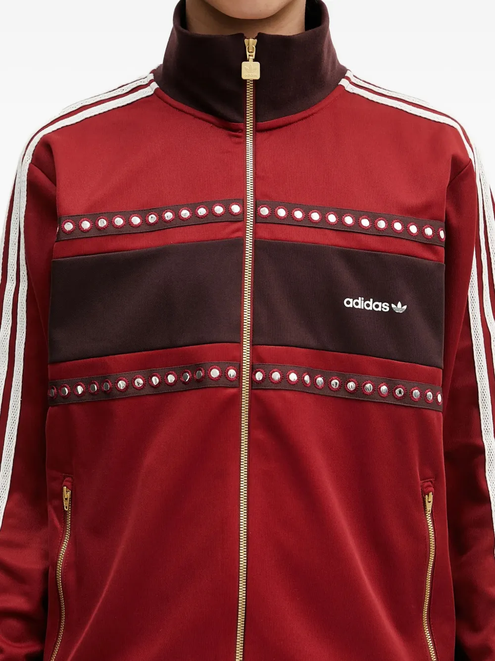 adidas Originals Retro Sport 3-Stripes trainingssweater Rood