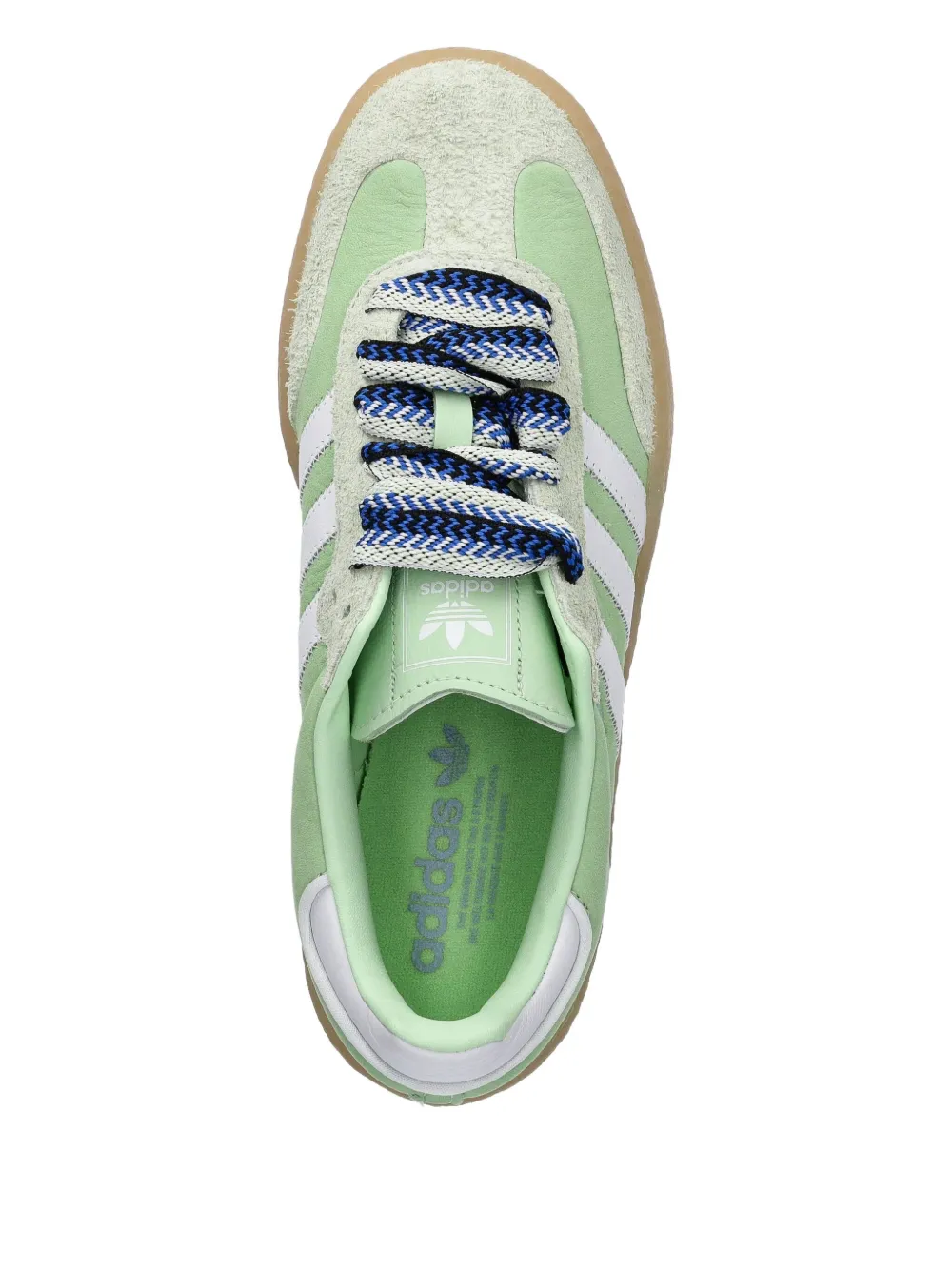 adidas Sambae lace-up sneakers Groen