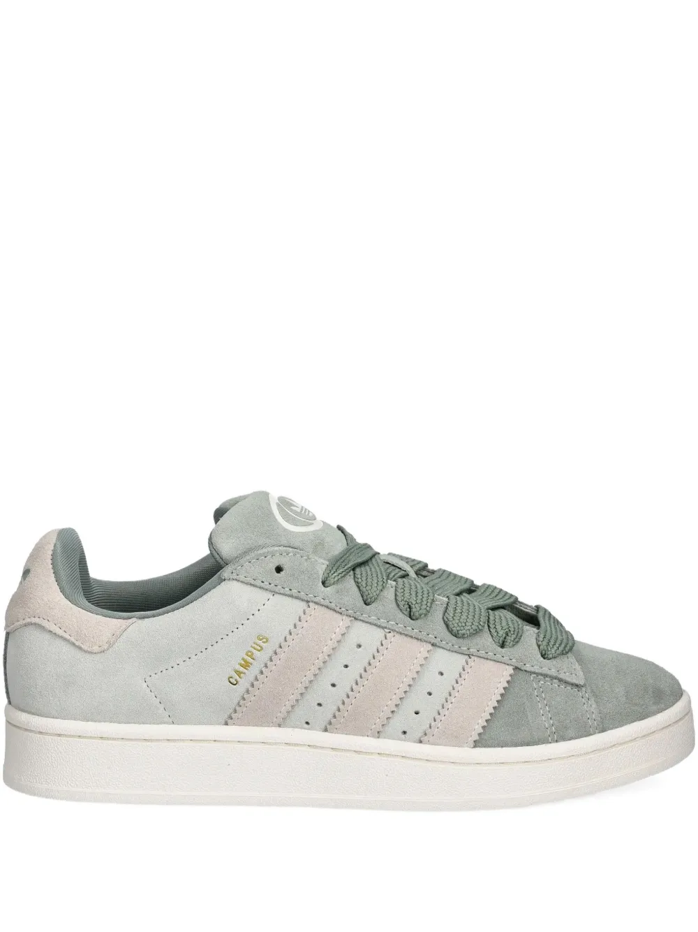 adidas Campus sneakers met suède vlakken Groen