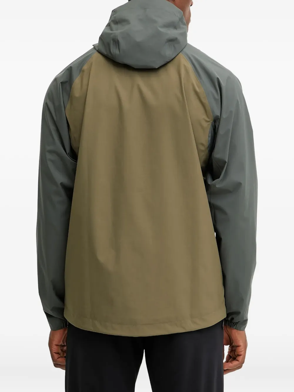 adidas RAIN.RDY Multi Terrex tweekleurig jack met capuchon Groen