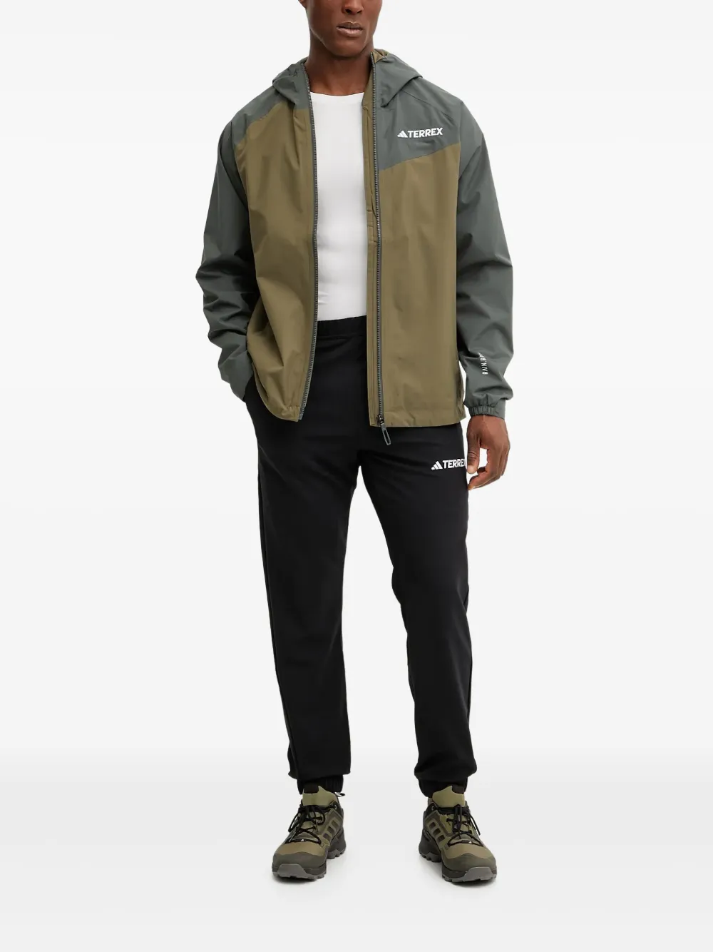 adidas RAIN.RDY Multi TERREX two-tone hooded jacket | Sport Jackets & Windbreakers | Image 2