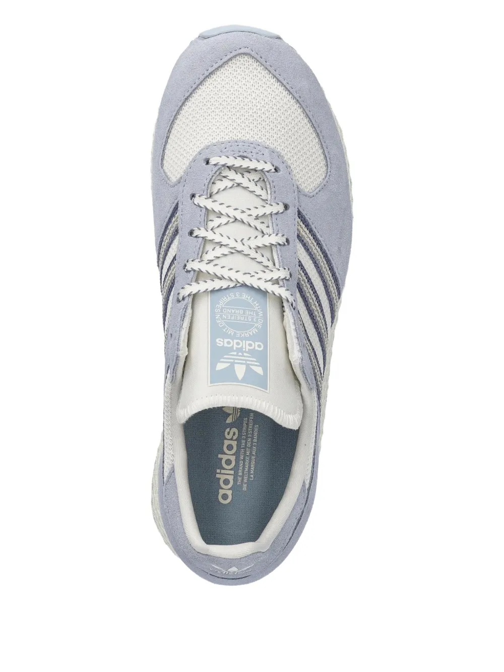 adidas Atlanta striped-details snae Blauw