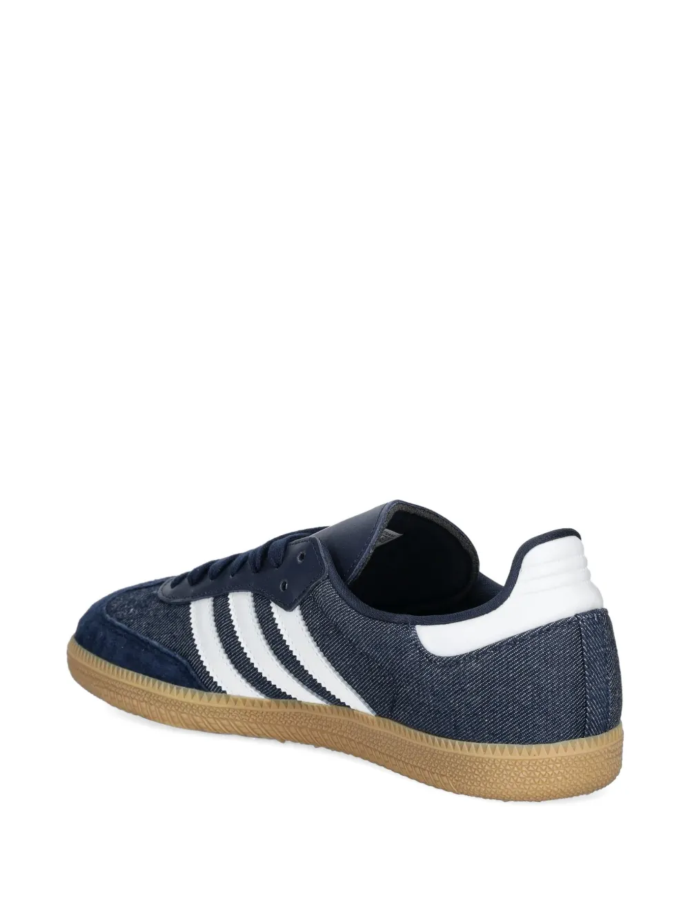 adidas Samba three-stripe sneakers Blauw