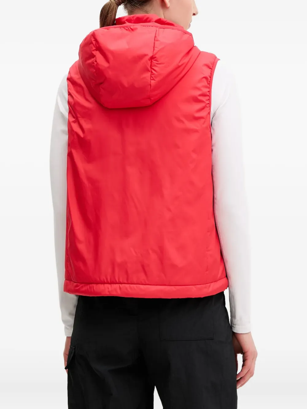 adidas Bodywarmer met capuchon Rood