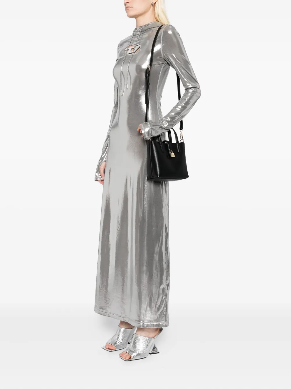 Karl Lagerfeld Kautograph mini-shopper Zwart