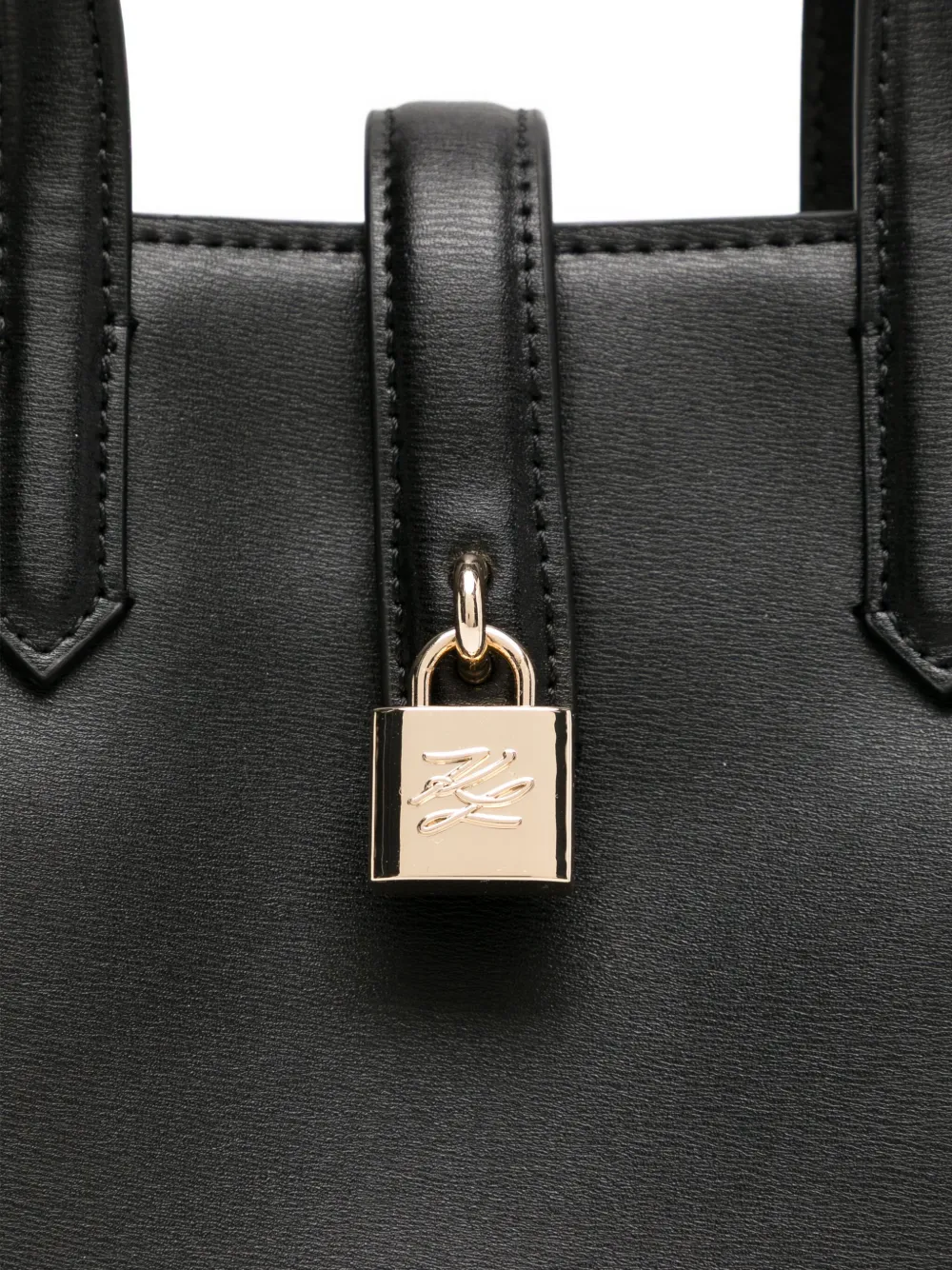 Karl Lagerfeld Kautograph mini-shopper Zwart