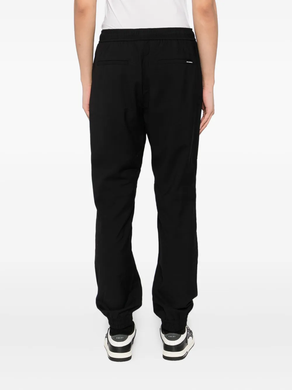 Karl Lagerfeld logo-patched pants Zwart
