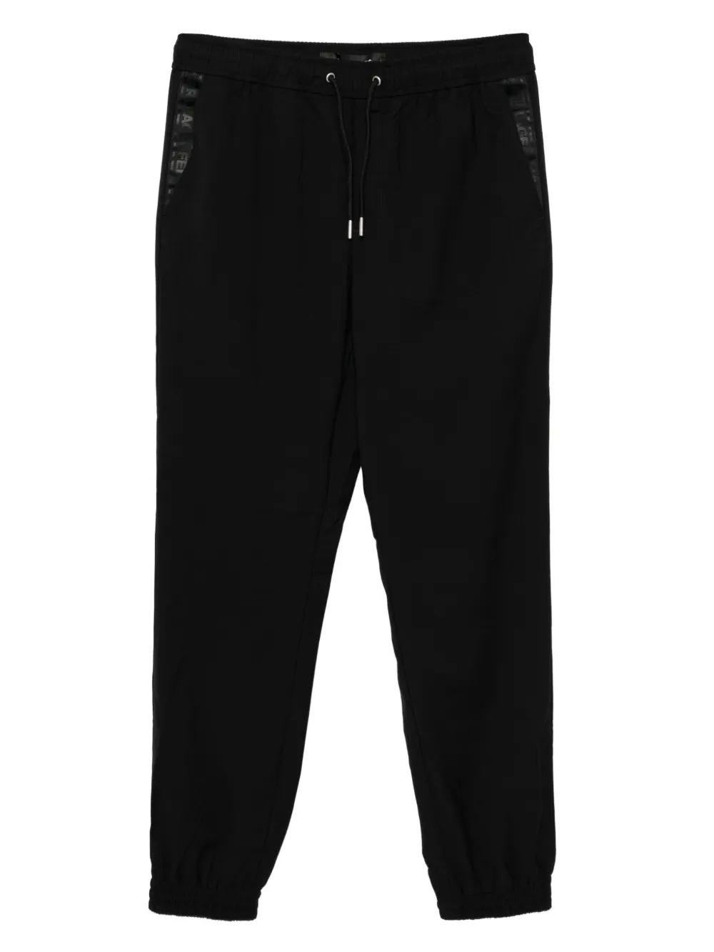 Karl Lagerfeld logo-patched pants Zwart