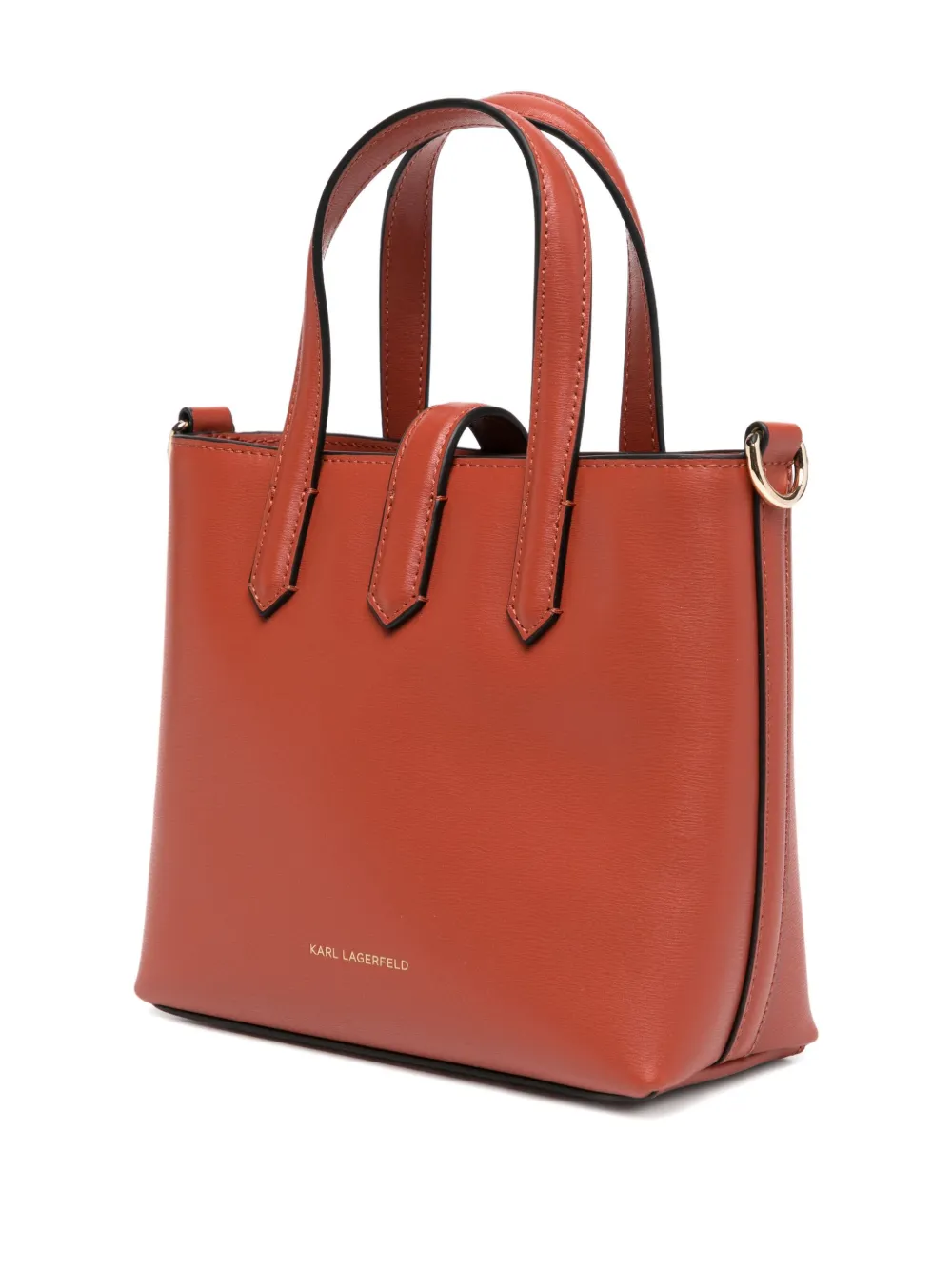 Karl Lagerfeld Kautograph mini-shopper Rood