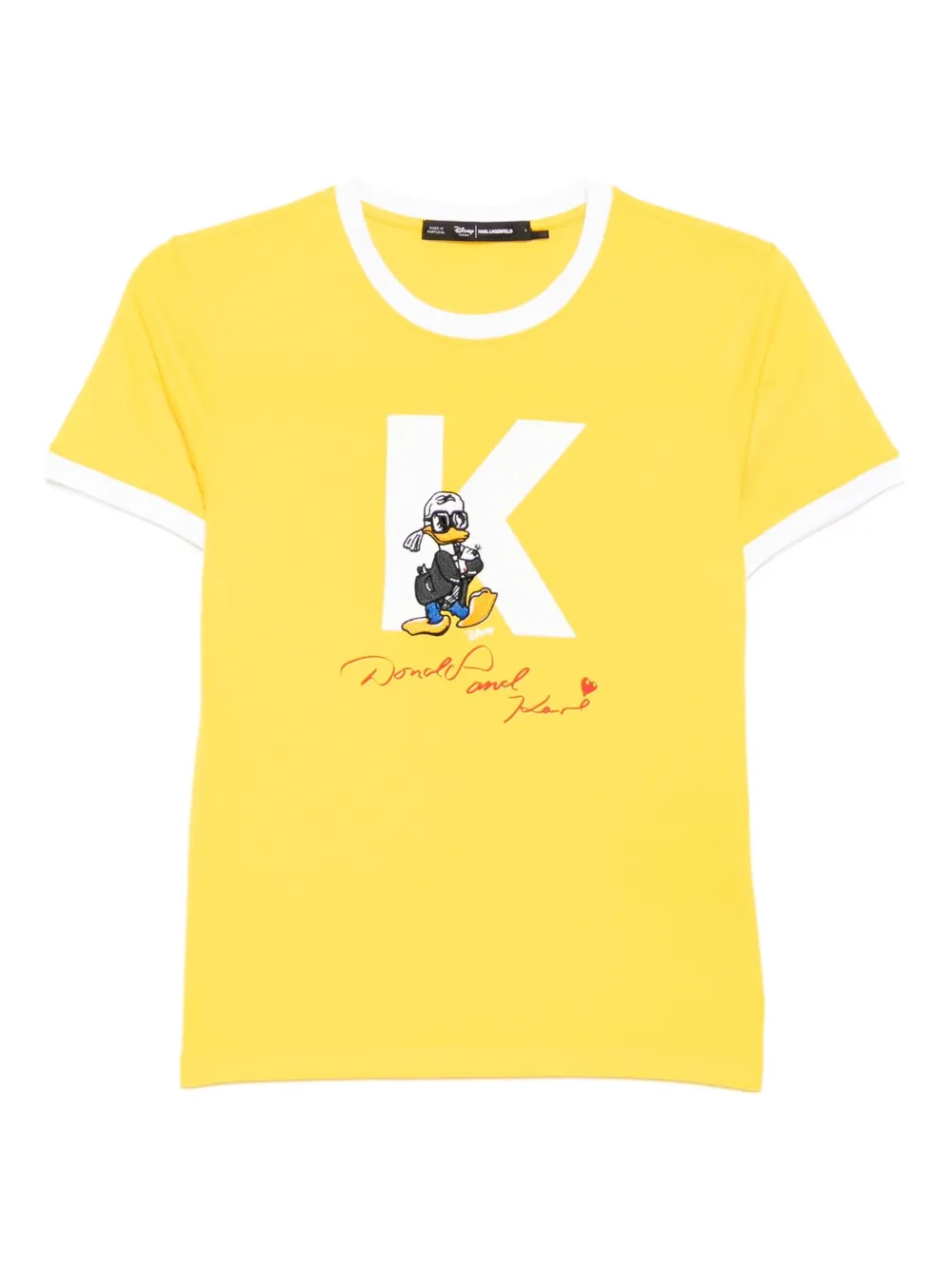 Karl Lagerfeld x Disney T-shirt Geel