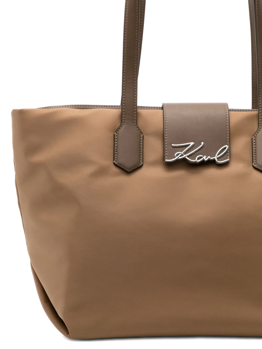 Karl Lagerfeld Signature shopper Bruin