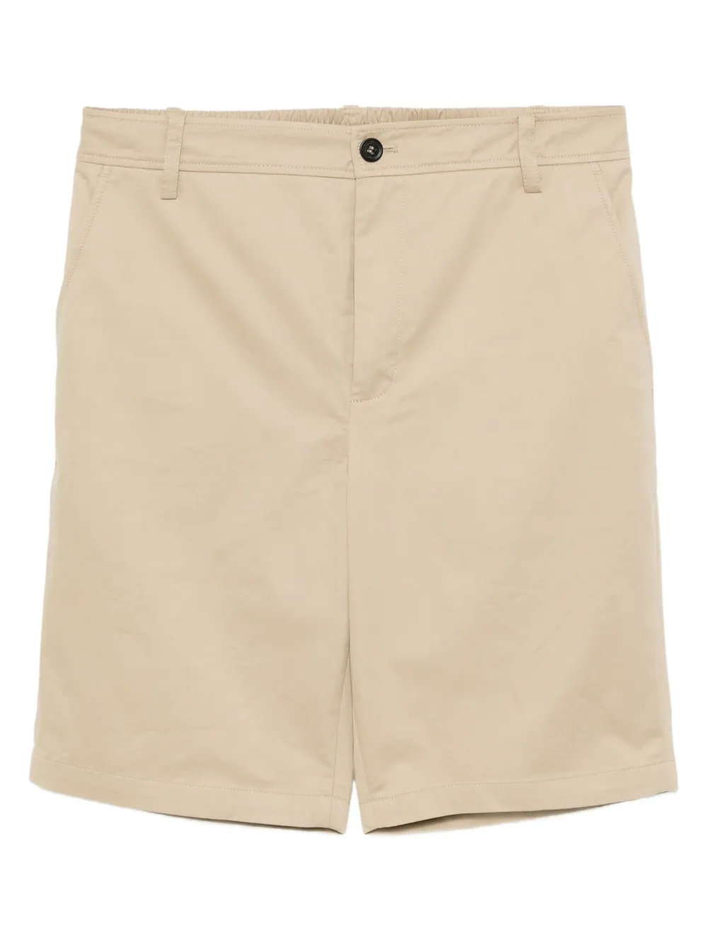 Karl Lagerfeld Shorts met geborduurd logo Beige