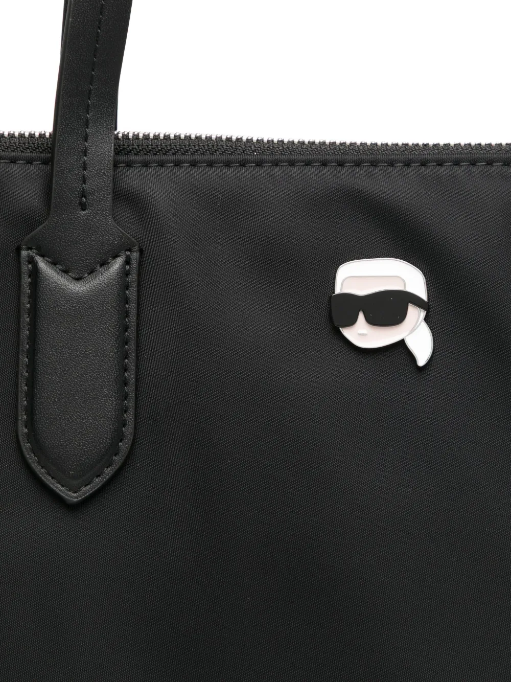 Karl Lagerfeld Ikon shopper Zwart