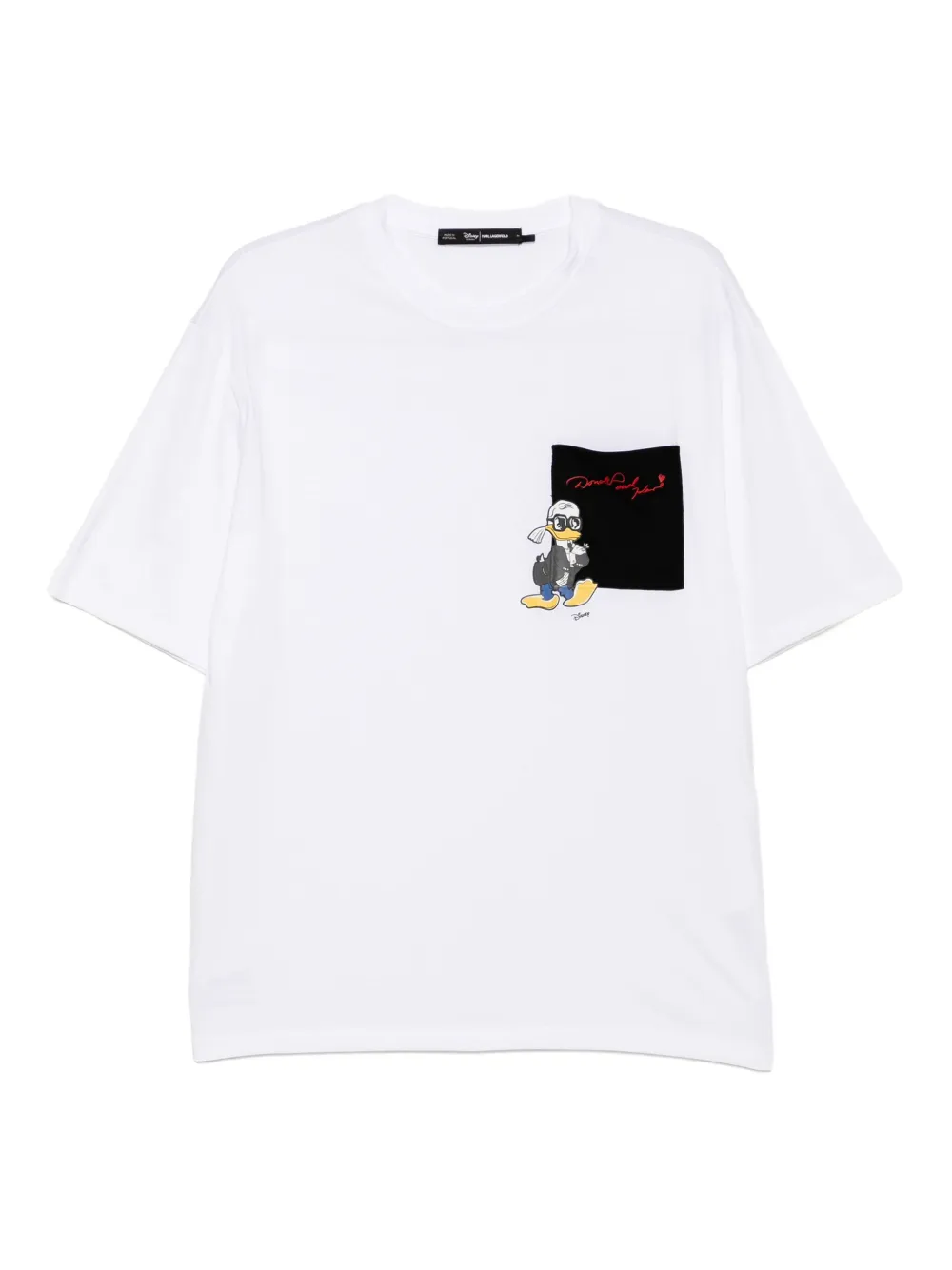 Karl Lagerfeld x Disney T-shirt Wit