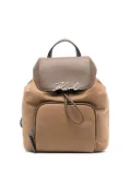 Karl Lagerfeld signature backpack - Brown
