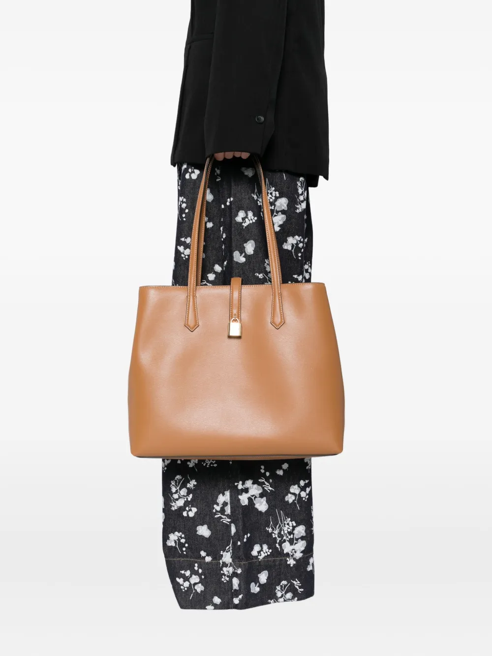 Karl Lagerfeld Medium Autograph shopper Bruin