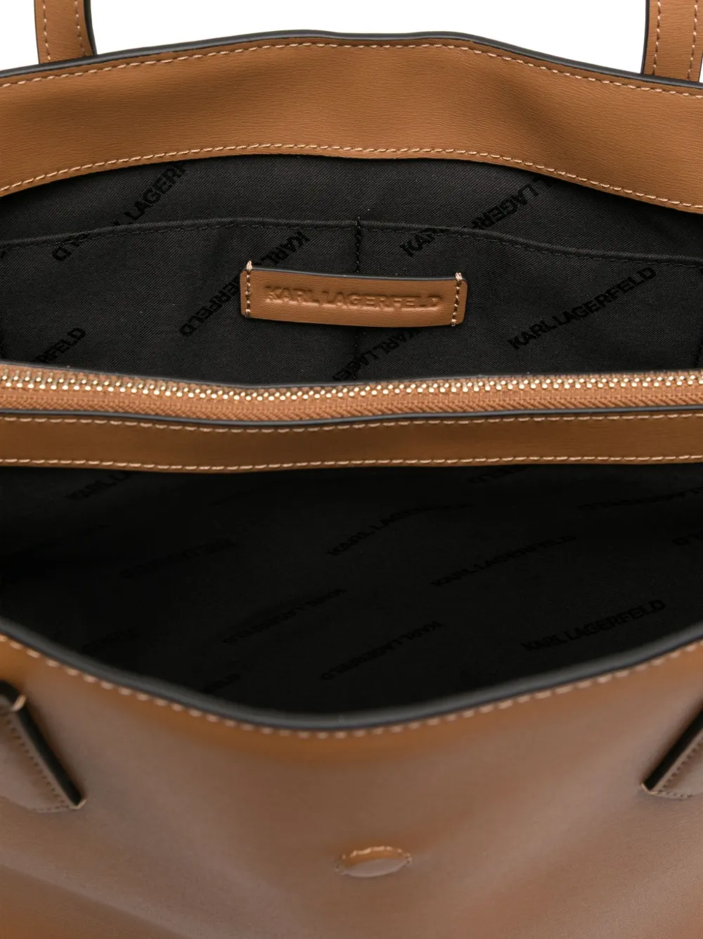 Karl Lagerfeld Medium Autograph shopper Bruin