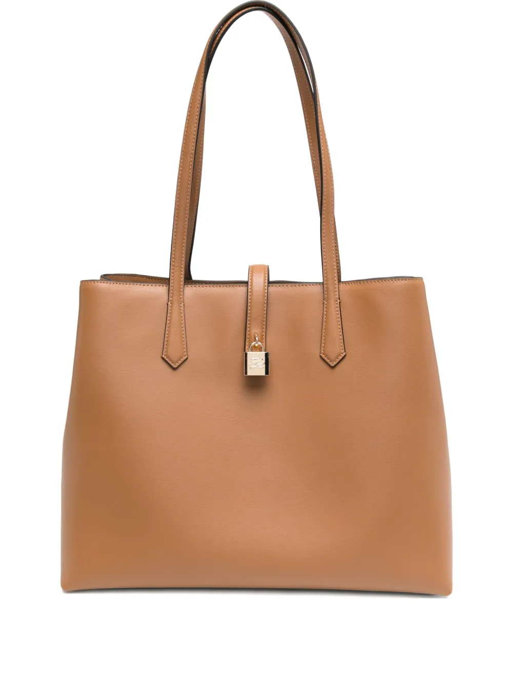 Karl Lagerfeld Medium Autograph shopper Bruin