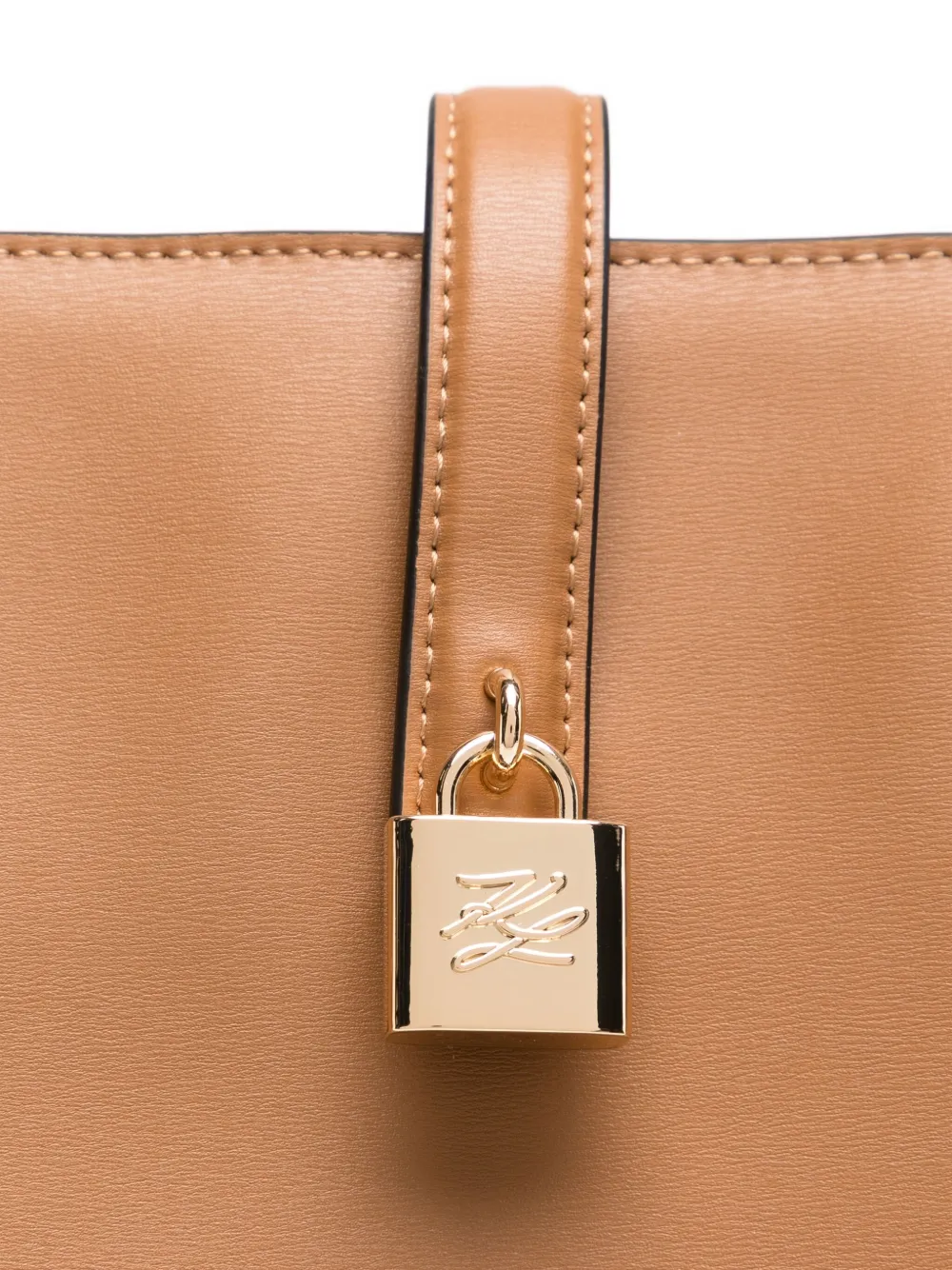 Karl Lagerfeld Medium Autograph shopper Bruin